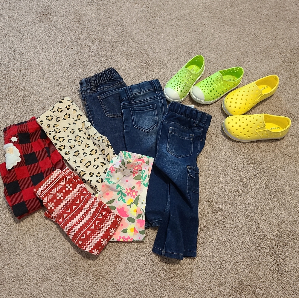 Toddler girls denim bundle  cat & jack carters